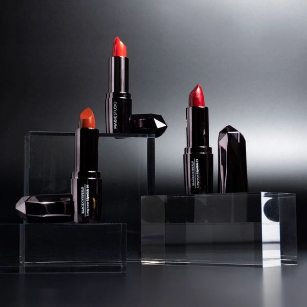 Intens rode lippenstiften - Set van 3