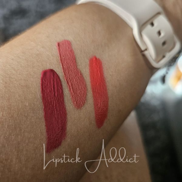 Rouges à Lèvres Matte Waterproof - Lot de 3