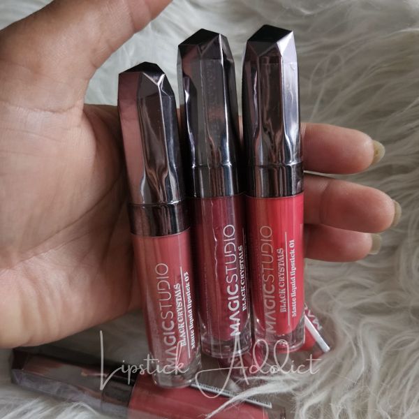 Rouges à Lèvres Matte Waterproof - Lot de 3