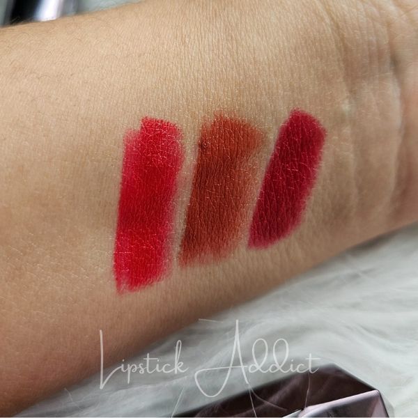 Intens rode lippenstiften - Set van 3