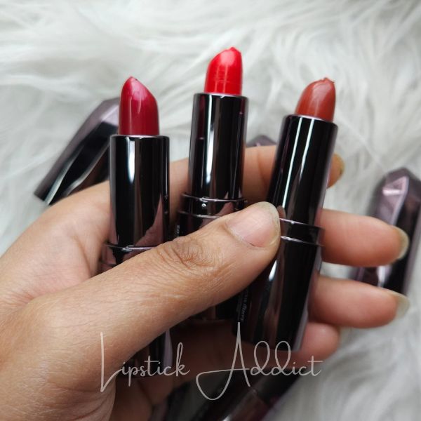 Intens rode lippenstiften - Set van 3