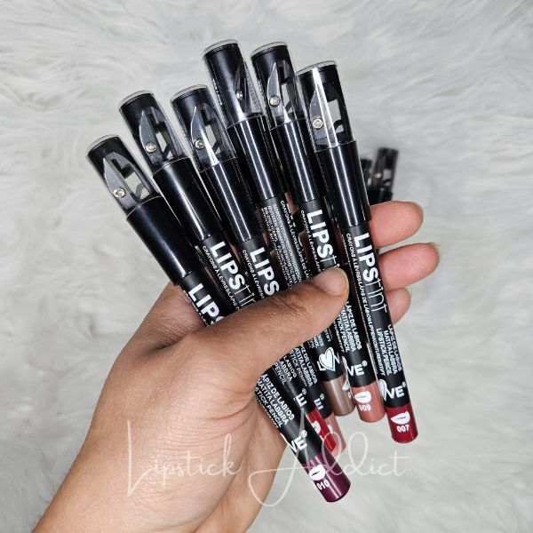 Crayons Yeux & Lèvres Multifonctions - Lot de 6