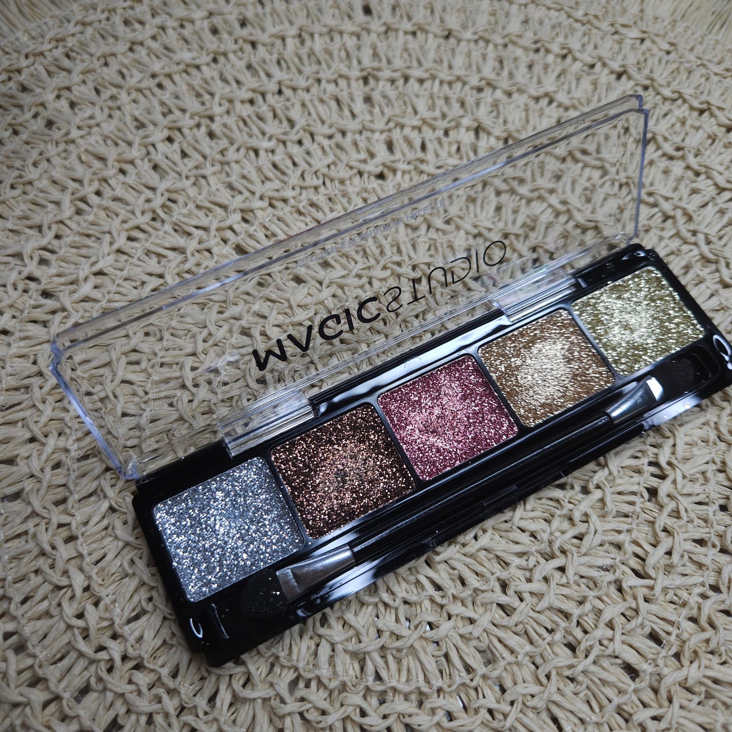 Glitter Eyeshadow Palette - 5 Shades