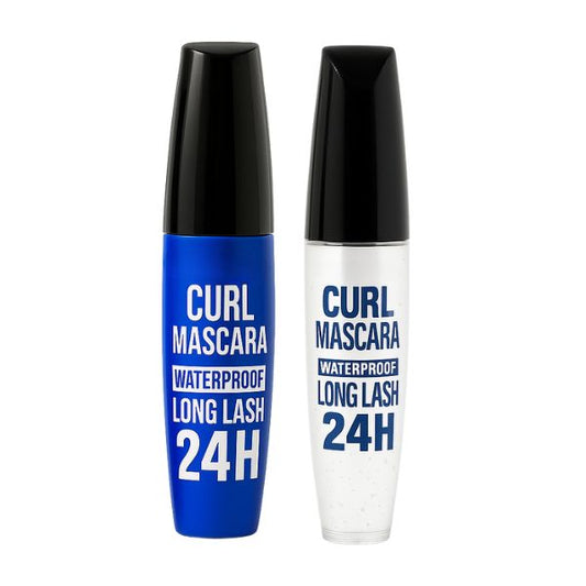 Mascara Bleu Roi + Transparent – Volume, Fixation & Longue Tenue