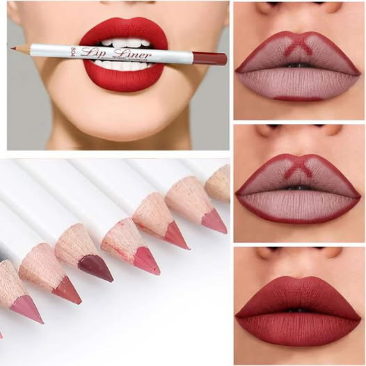 Crayon à Lèvres & Yeux Super Définition - Lot de 12
