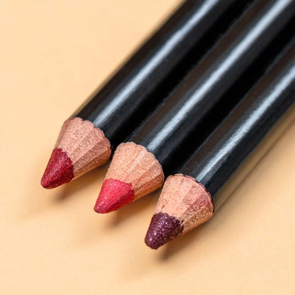 Crayons à Lèvres Crémeux à Paillettes - Lot de 3